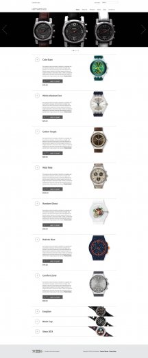 Интернет магазин часов - HOT Watches (Joomla 2.5)