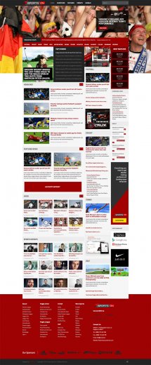 Спортивная тема JS Shaper SportsOn Joomla 2.5, 3.x 